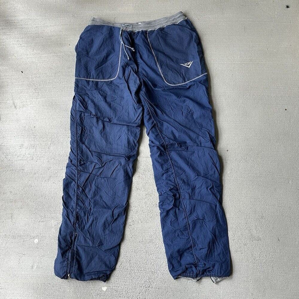 Vintage Reversible Pony Sweat Track Pants Large